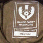 t shirt tags dance party massacre